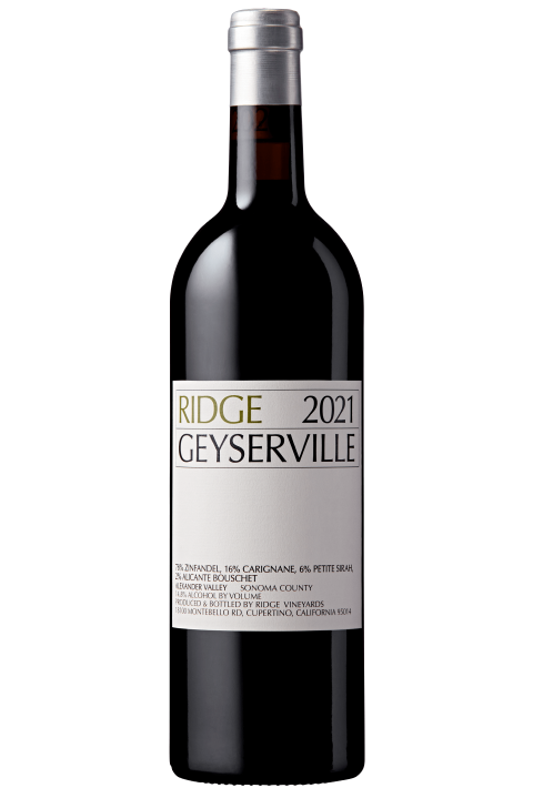 古酒 1995年 RIDGE CALIFORNIA GEYSERVILLE 14.2% 750ml 30th 古酒 1995年 RIDGE CALIFORNIA GEYSERVILLE 14.2% 750ml 30th