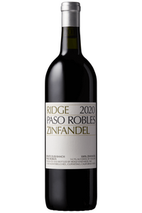 Ridge Paso Robles Zinfandel 2020 (750ml)