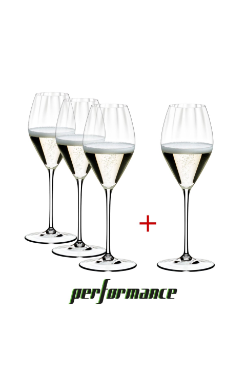 Riedel Performance Champagne Value Packs (Pay 3 Get 4)