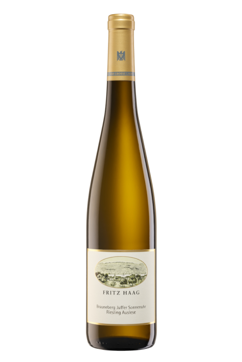 Fritz Haag Brauneberger Juffer Sonnenuhr Riesling Auslese 2016 Goldkapsel (375ml)