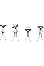 Load image into Gallery viewer, L&#39;Atelier du Vin Bilame Twin Blade Cork Puller (Chrome)