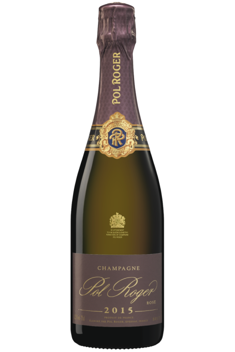 Champagne Pol Roger Rosé Vintage 2015 (750ml)