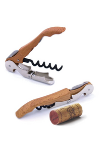 Pulltex Corkscrew Pulltap's Basic Wood Effect Painted Handle