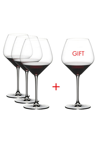 Riedel Extreme Pinot Noir Wine Glassware (Pay 3 Get 4)