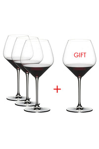 Riedel Extreme Pinot Noir Wine Glassware (Pay 3 Get 4)