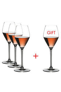 Riedel Extreme Rose/Champagne Wine Glassware (Pay 3 Get 4)